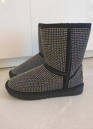 Угги со стразами женские размер 38; 39