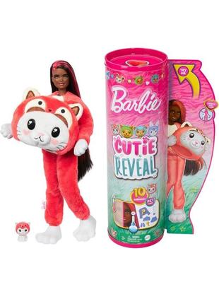 Barbie cutie reveal series 6 kitten red panda в наявності