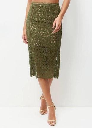 Ажурна спідниця new look premium, 46-48