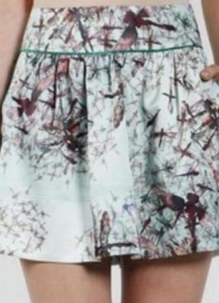 Новесенька спідниця від ted baker, dragonfly (принт бабки)