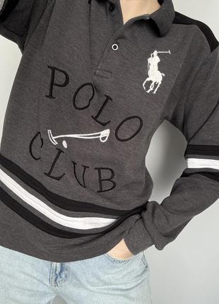 Поло кофта Polo Ralph Lauren hættetrøje med raglanærmer og logo оригинал