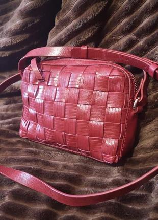Шкiряна сумка 👜 zara