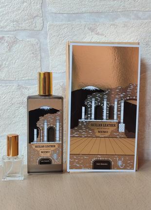 Memo paris  sicilian leather оригінал, парфумована вода для жінок і чоловіків