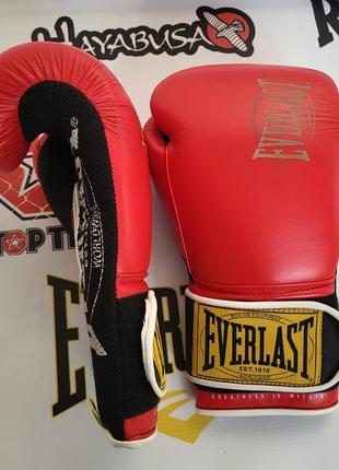 Боксерские перчатки everlast 1910 classic оригинал 14 унций 16 унций