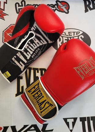 Боксерские перчатки everlast 1910 classic оригинал 14 унций 16 унций