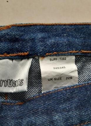 Штаны джинсовые большого размера на резинке размер  226 фото