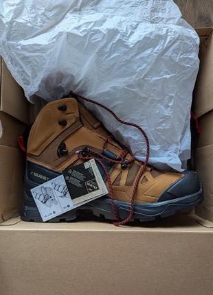 Нові  берці .
salomon quest 4 gtx . 46 (12us) 30 см rubber/black/fiery red