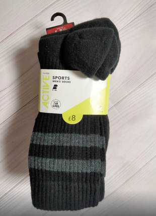 Комплект спортивных носков 39-42,5 из 5 шт