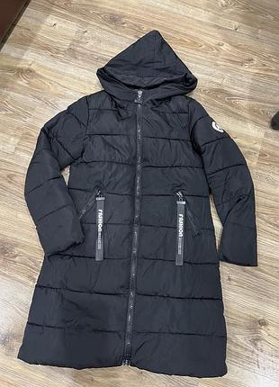 Зимняя удлиненная куртка