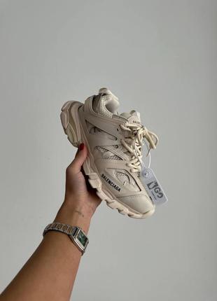 🩰женские кроссовки track beige /осень,весная,зима, лито/текстиль, замша,кожа/младежные, Спортивные, утепленные/
