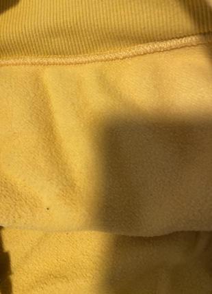 Тепла кофта яскравого жовтого кольору 4