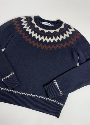 Теплый шерстяной свитер uniqlo япония2 фото