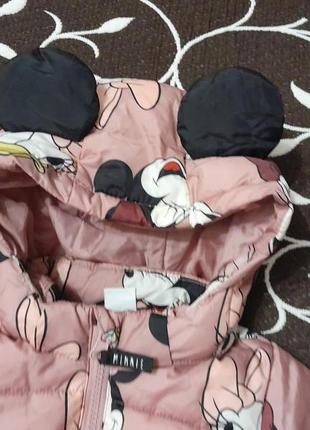 Куртка демисезонная на девочку 6-9 месяцев, фирмы h&m3 фото