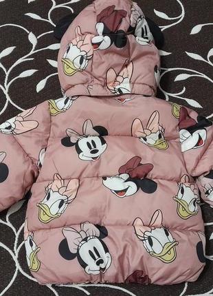 Куртка демисезонная на девочку 6-9 месяцев, фирмы h&m5 фото