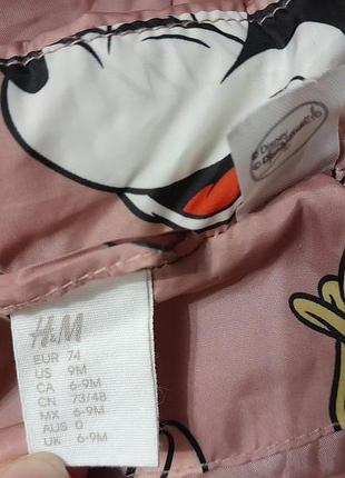 Куртка демисезонная на девочку 6-9 месяцев, фирмы h&m6 фото