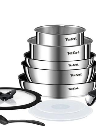 Набір посуду tefal ingenio emotion 10 предметів (l925sa14)