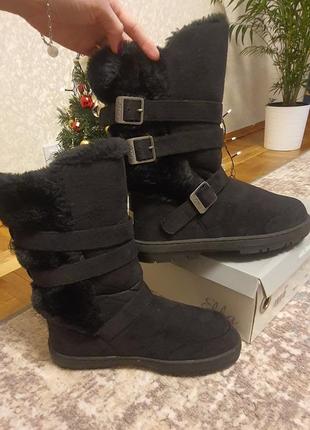 Новые сапоги, угги, угги унты, полусапоги, полусапожкт, сапоги ella