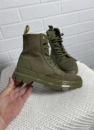 Dr. martens combs 2 ботинки сапоги хаки актуальны