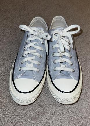 Блакитні кеди converse chuck taylor all star