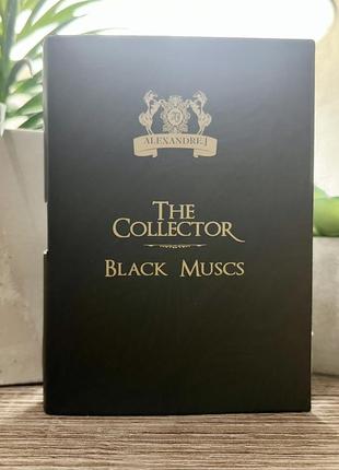 Оригинал alexandre.j the collector: black muscs парфюмированная вода унисекс, 2мл🤎