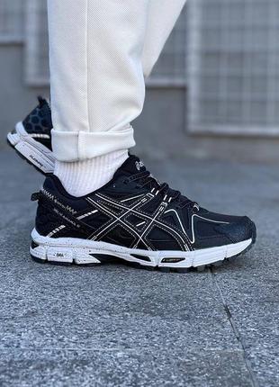 Мужские кроссовки ASICS Gel-Tactic BLACK ORANGE Training Shoes Wear-resistant Cozy 1071A065-004 black/white/grey