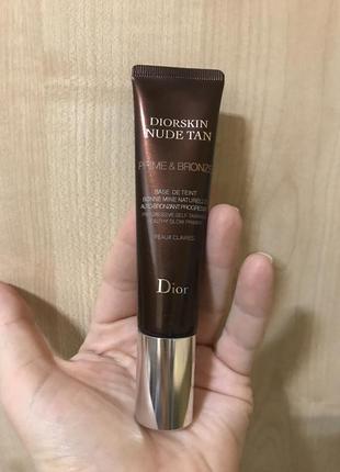 Dior праймер и бронзер 001