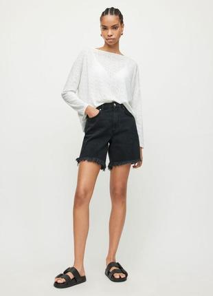 Топ с длинным рукавом allsaints devore rita t-shirt