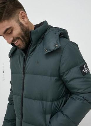 Calvin klein куртка пуховик мужская  рм