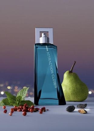 Туалетная вода attraction closer для него 75 мл avon