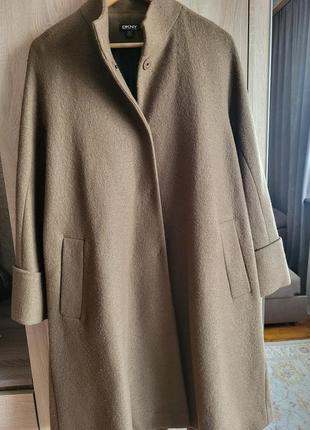 Пальто вовна клеш dkny