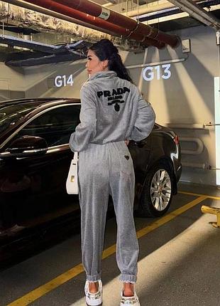 Костюм prada костюм прада спортивный костюм prada 6