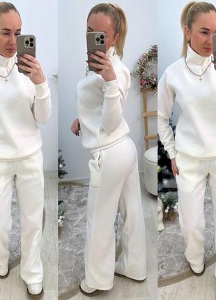 Теплый костюмчик турецкая ангора вязкая люкс качества