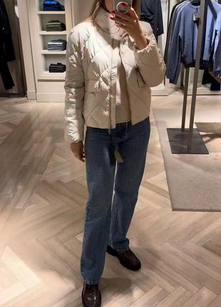 Жіноча куртка massimo dutti 6716/908 , легкий пуховик massimo dutti