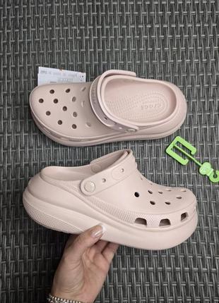 Шлепанцы, клоги crocs crush