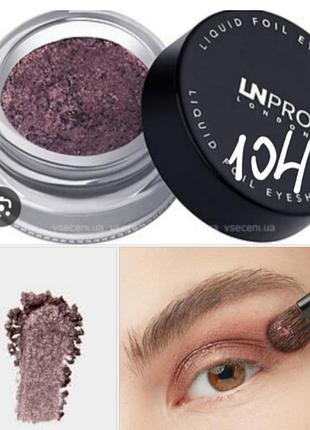 Ln pro liquid foil  eyeshadow кремовые тени