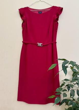 Невероятно изысканное и элегантное красное платье hobbs