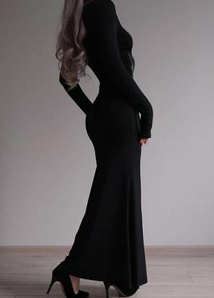 Платье с имитацией тела