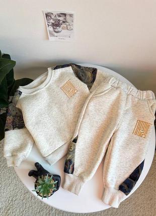 Теплый костюм для мальчика