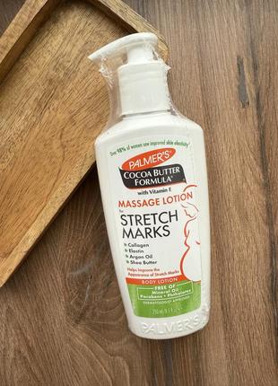 Массажный лосьон от растяжек palmer's cocoa butter formula massage lotion for stretch marks