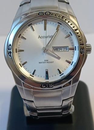Годинник accurist mb639, кварц, нержавіюча сталь, механізм miyota.