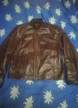 Куртка з натуральної шкіри,чоловіча,franko armondi leather go,розмір l