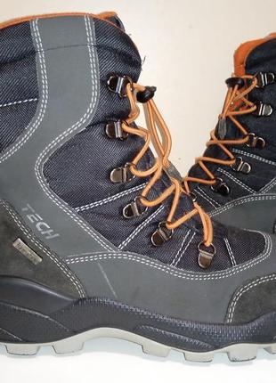 Брендові шкіряні зимові термо ботинки bama.