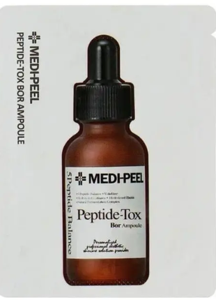 Антивозрастная сыворотка с лифтинг-эффектом пробник medipeel peptide-tox bor ampoule