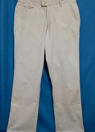 Нові брюки чінос світло-сірі w34-36 l34 *original penguin* 50р