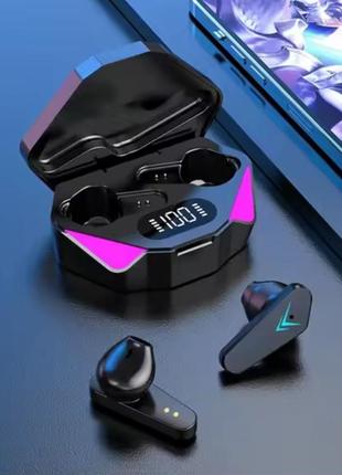 Беспроводные игровые наушники tws х15/ bluetooth наушники / игровые наушники tws х15