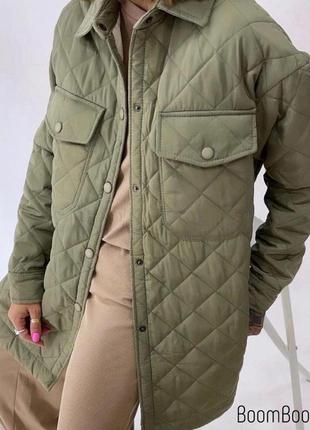 Женская куртка пальто демисезонное с поясом