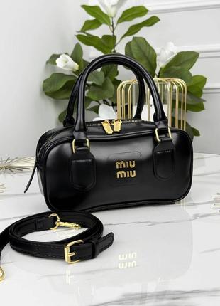 Жіноча сумка miu Leder miu Leder strawberry print cropped jeans9 фото