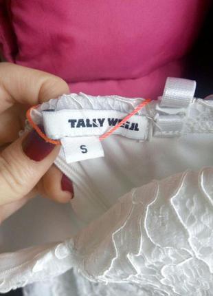Продам белое свадебное, выпускное платье tally weijl5 фото