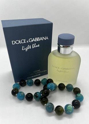 Мужская туалетная вода dolce & gabbana light blue pour homme (дольче габаная лайт блю пурпур хом) 125 мл