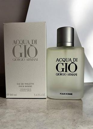 Мужская туалетная вода miorgio armani acqua di gio pour homme blue edition (аква ди 320 блу эдишн) 100 мл
